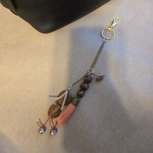 Handmade Purse Charm - "Reeses Pieces"